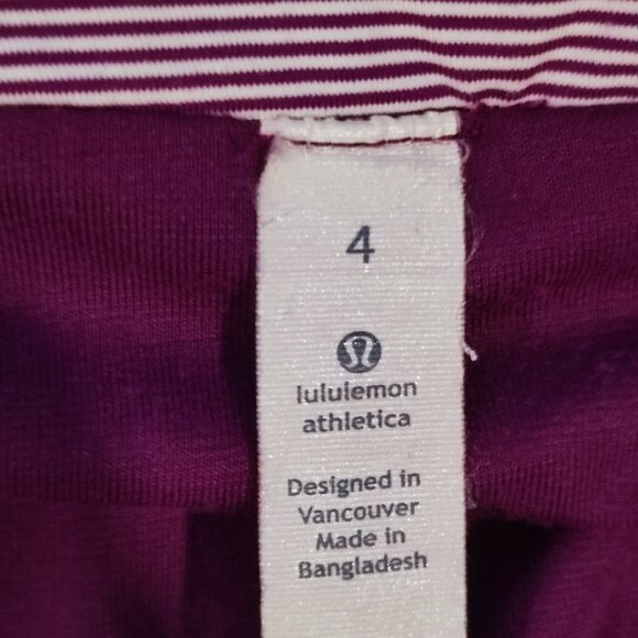 Lululemon Run: Energy Skirt High-rise purple women's size 4 - Picture 3 of 13